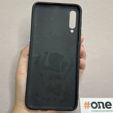 Чохол для Samsung Galaxy A50s об'ємний 3д чохол з ведмедиком на телефон самсунг а50с чорний N6F, фото 2