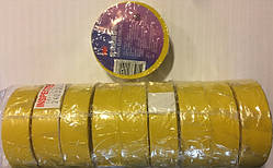 Ізоляційна стрічка PVC 20m 3M жовта  (шир.19мм/толщина 0,13мм)