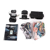 Авто Автосигналізація двостороння  FORT  KX-400 - 2 брелка/1-дв./LCD дисп.без сирены/датчик( аналог SIGMA SM-500)