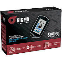 Авто Автосигналізація двостороння  SIGMA  SM888 DIALOG - Автозапуск/Диалоговый код /2 брелка/1-дв.LCD /без сирен