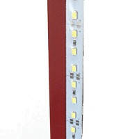 Стрічка  24V   8см  біла  (5630)  1А 7LED алюміній  в силіконі