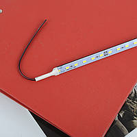 Стрічка  24V  25см  біла  (5630)  2А 18LED алюміній  в силіконі