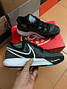 Eur36-45 Nike Kyrie 9 Black White Баскетбольні кросівки Кайрі, фото 5