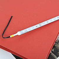 Стрічка  24V  25см  жовта  (5630)  2А 18LED  алюміній в силіконі