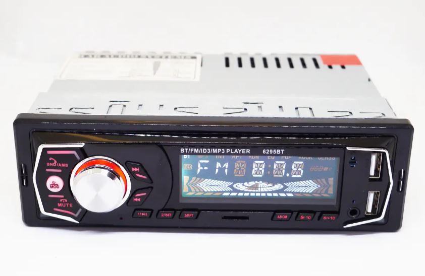 Автомагнітола 1DIN 6295BT Bluetooth/2xUSB/SD/AUX 4x50 Вт