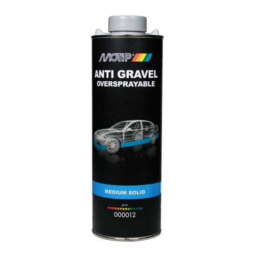 Антигравій сірий Motip аерозоль 1000ml MEDIUM SOLID 000012, фото 1