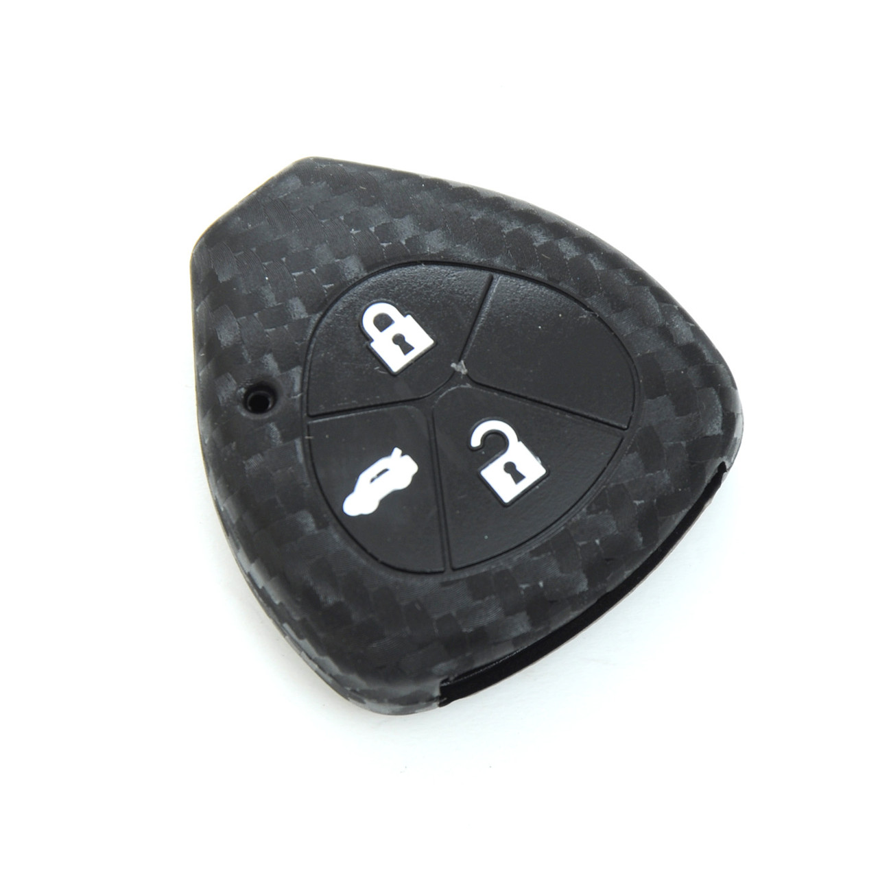 Чохол на брелок сигналки  Силіконовый Toyota ZB 3 Carbon 911  (3903), фото 1