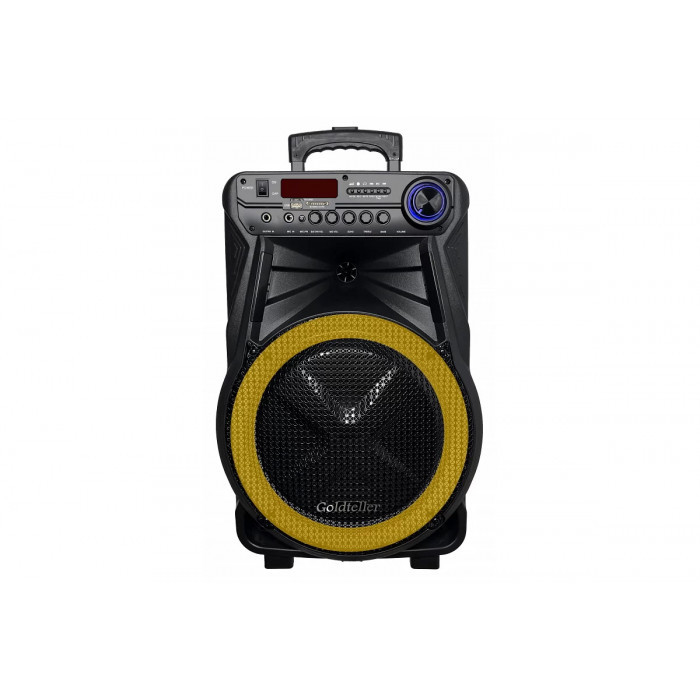 Акустична система Goldteller GT-602 акумулятор Bluetooth з мікрофоном 50Вт Бездроводна колонка