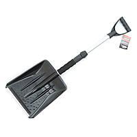 Лопата  для сніга c телескоп. ручкой(лезв.320 х270,длин.860/680) EL 102 848