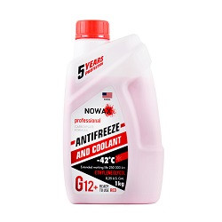Антифриз  1kg червоний -42°С  G12+  NX01006  Nowax, фото 1