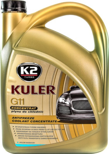 Антифриз (Концентрат -80)  5kg синій K2 KULER G11, фото 1