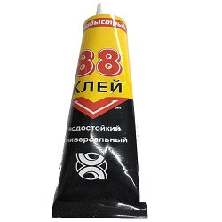 Клей водостійкий універсальний 40ml №88 / мет,дерево,стекло (Украина) (100шт/ящ), фото 1