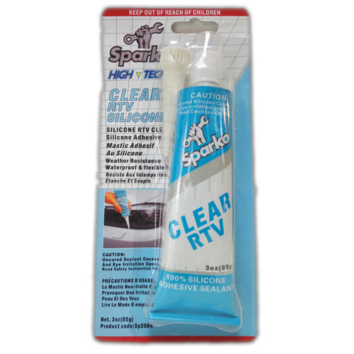 Клей для Стекл и Фар Прозрачный 85g Sparko SP2004 / Силикон — Купить ...