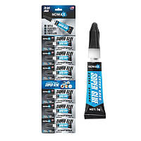 Супер клей універсальний планшет  3gx 6шт.  Nowax NX49209