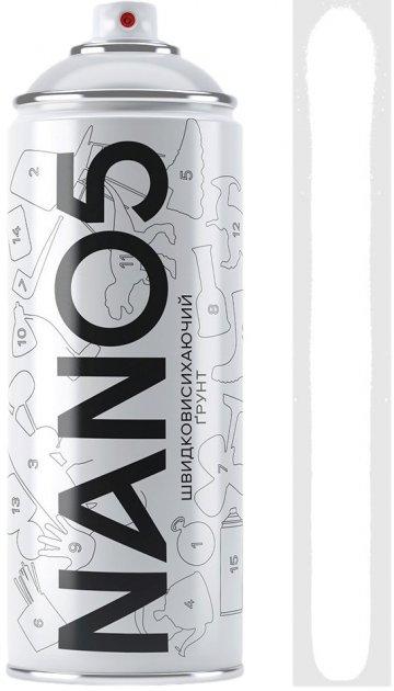 Фарба грунт білий 400ml Nano5 86554, фото 1