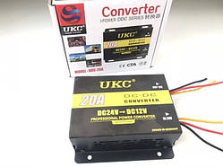 Перетворювач інвертор напруги   24V-12V 20А DC/DC UKC