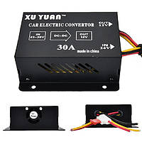 Перетворювач інвертор напруги   24V-12V 30А DC/DC UKC