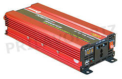 Перетворювач інвертор напруги   24V-220V/1500W+USB UKC AC/DC SSK 1500W