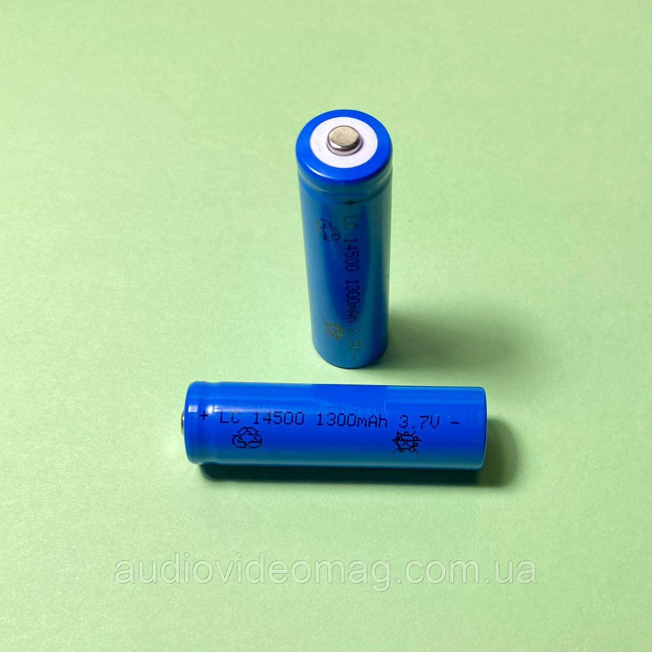 Літій-іонний акумулятор 3.7 V 14500 (AA) Li-ion 500 mAh