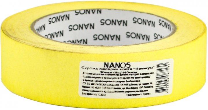 Скотч малярний  30мм 40м (140мкм) Nano5 N50007, фото 1