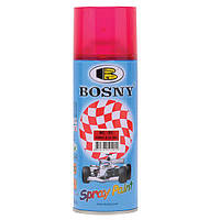 Краска лак тонированный 400ml "Bosny" красный №01