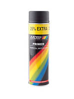 Грунт аерозольный 500ml  MOTIP чорний   04052