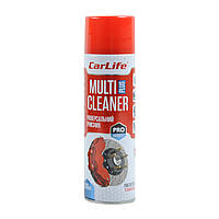 Очищувач гальмівної системи  спрей  500ml Carlife Multi Plus Cleaner (суппорта,диски,бараб,сцеп)