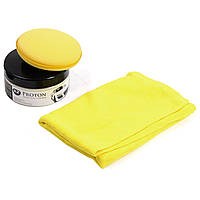 Поліроль  кузова воск  200g  K2 G040 Proton (апликатор + салфетка микрофибра) твердый воск Карнауба