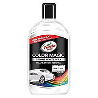 Полироль кузова крем 500ml Белый Turtle Wax Color Magic /скрывает царап./усил. цвет (6)