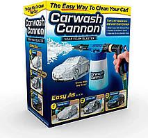 Розпилювач  води з бачком для піни 1 л Carwash Rocket + пенная насадка