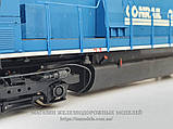 Модель американського локомотива — тепловоз серії SD60M Conrail, масштабу 1/87, Proto 2000 SD60M, фото 8