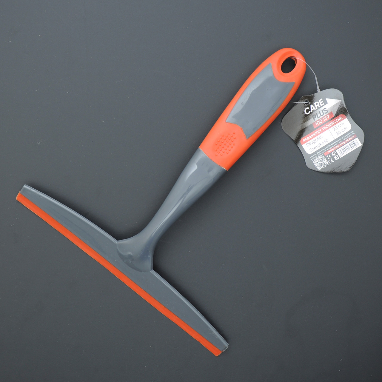 Стяжка для води 21см Силікон   EL 100 139 TPR  Прорезиненн.удобная ручка, фото 1