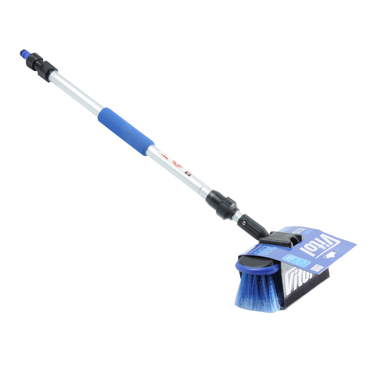 Щітка 65-100см телескоп/кран Щітка 20см-Ровна синя SC 1951 VITOL, фото 1