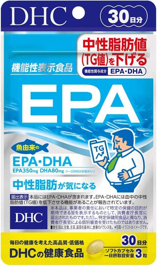 DHC EPA + DHA Omega-3 риб'ячий жир, Японія, 90 капсул на 30 днів