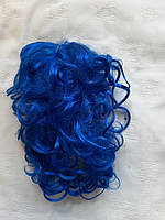 Карнавальна перука жіноча синя б/в