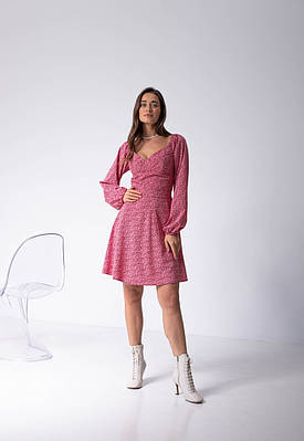 Молоде плаття "416", розмір 46,48,50, червоне