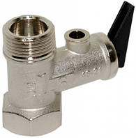 Bonomi 3/4" PN8 запобіжний клапан для бойлера з ручкою (36360006)