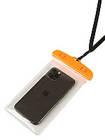 Водонепроницаемый чехол-пакет Tenkraft для телефона для фото и видео под водой Оранжевый (10239136)