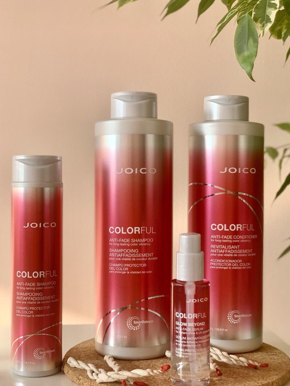 Сыворотка для стойкости цвета волос COLORFUL Glow Beyond JOICO 60 мл - фото 4 - id-p1673211611