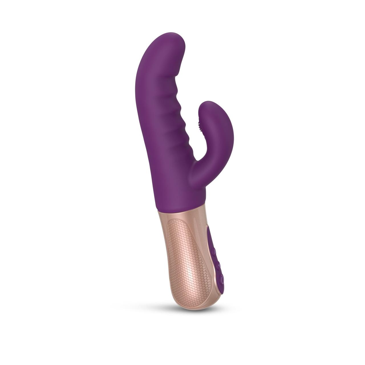 Подвійний пульсатор-кролик Love To Love SASSY BUNNY - BABY PINK, 23х3,4 см.