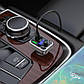 Автомобільний зарядний пристрій + FM трансмітер Borofone BC38 Flash Energy QC3.0 18W + USB-C PD 20W Black, фото 2