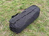 Баул Бундес 100 л. Чорне бічне завантаження військовий тактичний похідний армійський транспортний мішок ЗСУ, фото 3