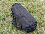 Баул Бундес 100 л. Чорне бічне завантаження військовий тактичний похідний армійський транспортний мішок ЗСУ, фото 4