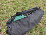Баул Бундес 100 л. Чорне бічне завантаження військовий тактичний похідний армійський транспортний мішок ЗСУ, фото 5