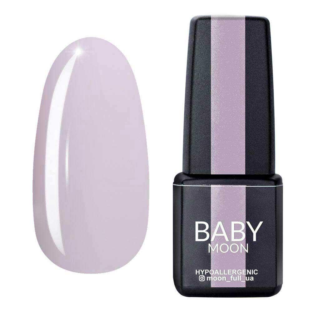 Гель лак Baby Moon Sensual Nude Gel polish № 010 молочно-рожевий 6 мл