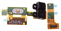 Шлейф Sony i3213 Xperia 10 Plus/i3223/i4213/i4293 с разъемом наушников со вспышкой