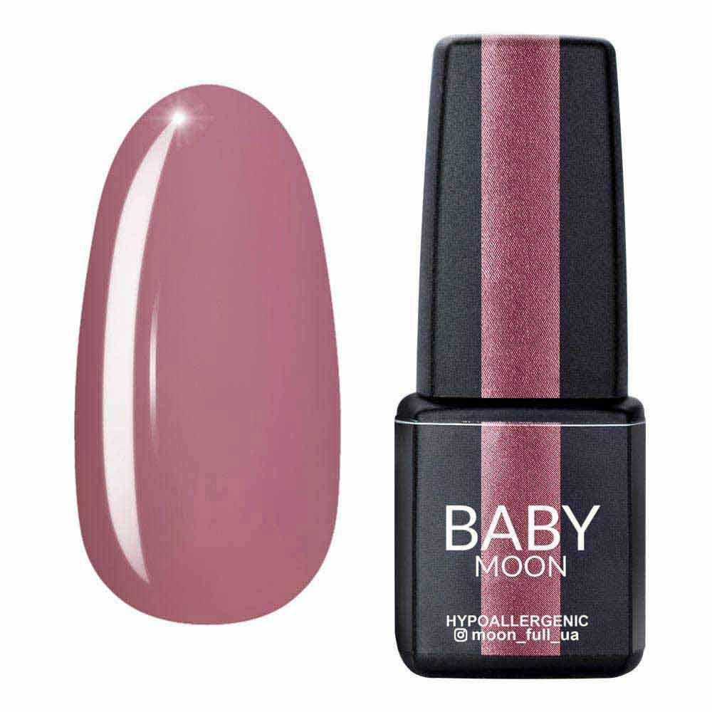 Гель лак Baby Moon Sensual Nude Gel polish № 013 бежево-рожевий темний 6 мл