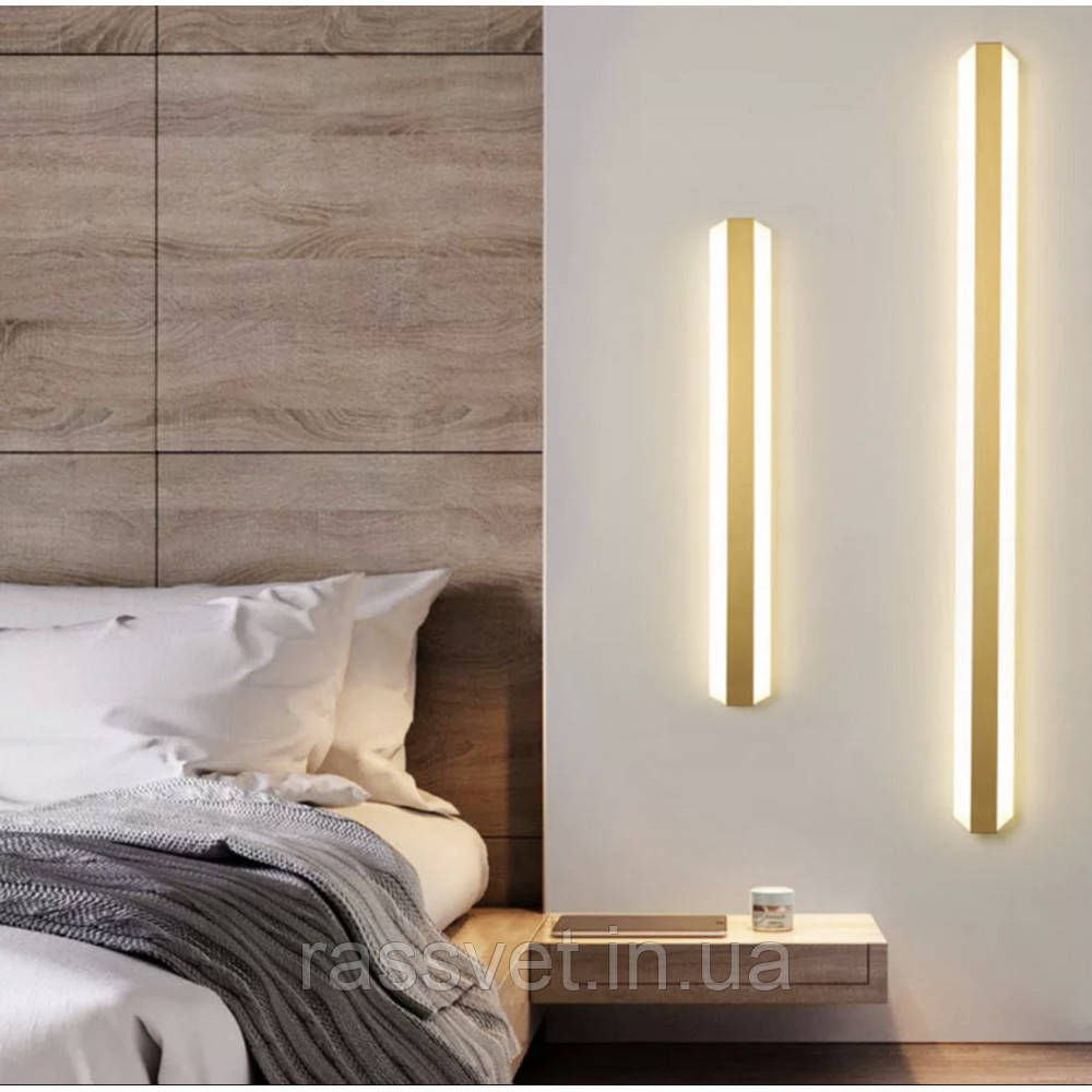 Настінний свічник Longi wall lamp Gold054002/600 gd