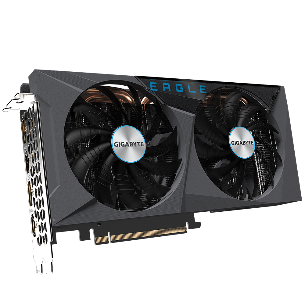 Відеокарта Gigabyte NVIDIA GeForce RTX 3060 EAGLE OC 12288MB (GV-N3060EAGLE OC-12GD 2.0)