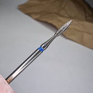 М-036 Алмазна насадка Полум'я Blue 2*8